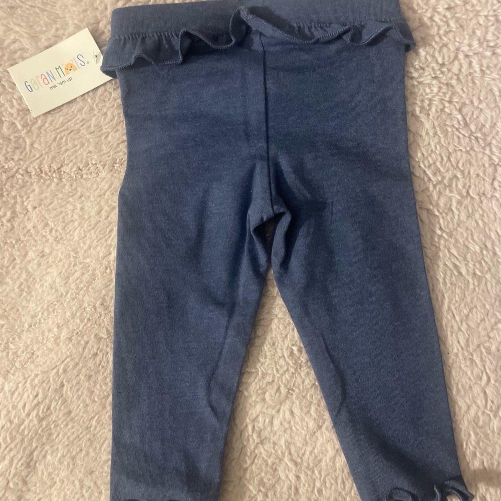 Garanimals Blue Leggings Stretchy Knit Bottoms